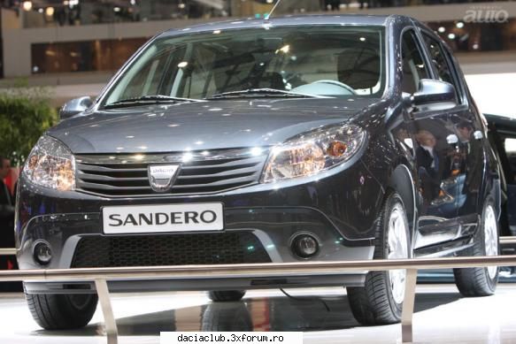 noul dacia sandero, cu un preţ �ntre 7500 şi 9500 euro, va 